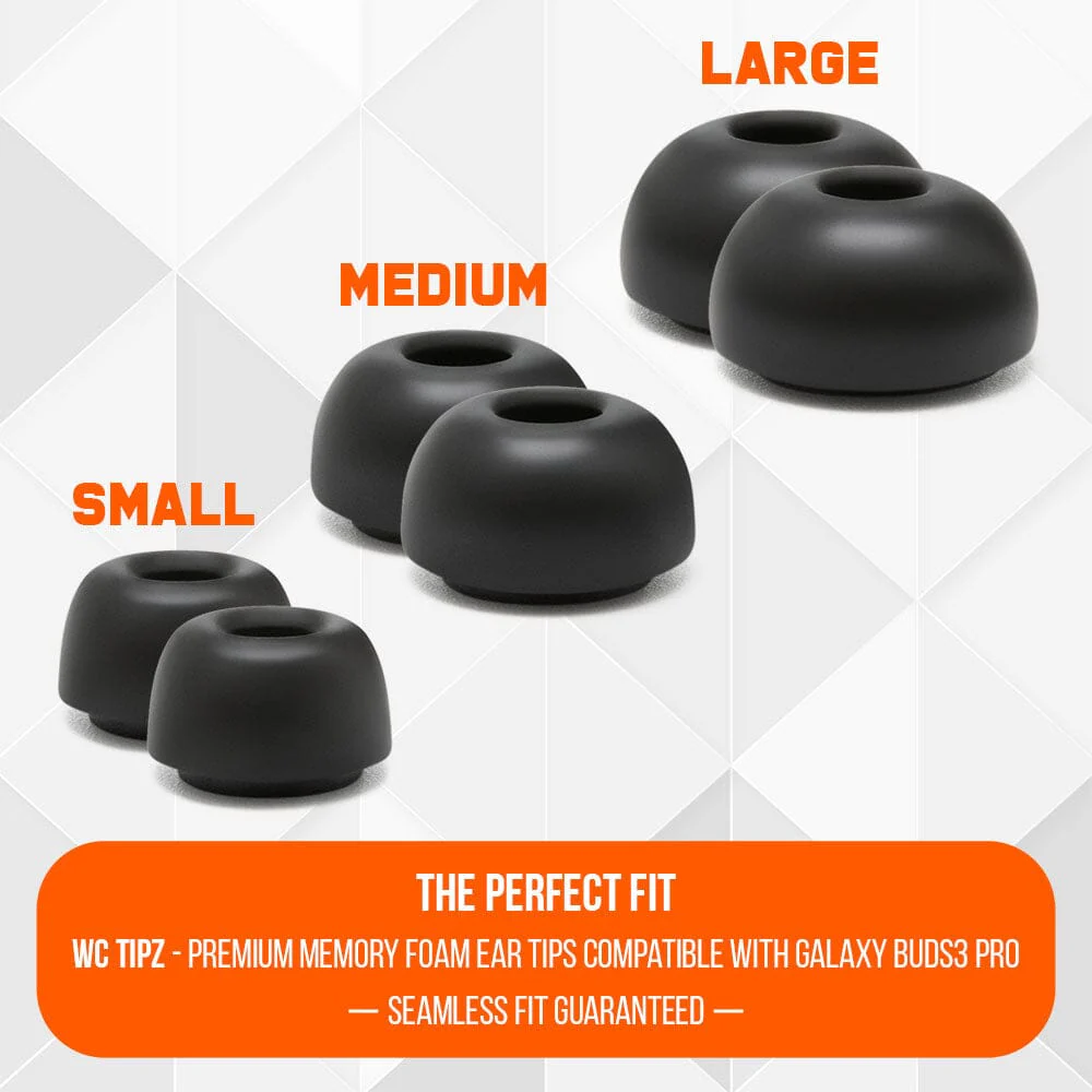 Galaxy Buds 3 Pro Memory Foam Ear Tips - WC TipZ Galaxy - Image 3