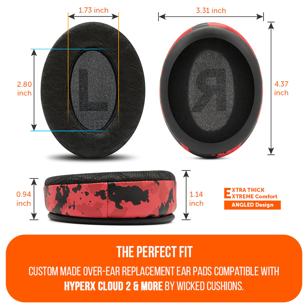 HyperX Cloud Cooling Gel Earpads - WC FreeZe V2 Cloud - Image 11