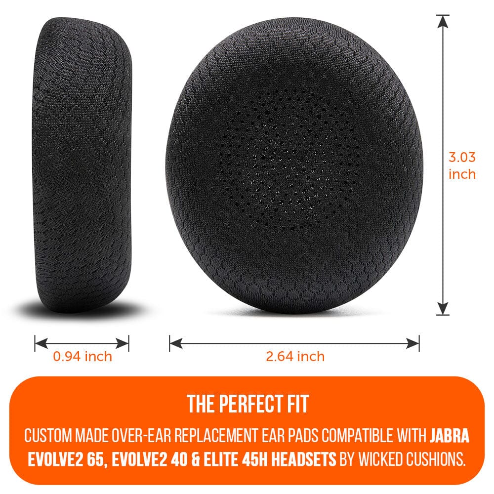 Upgraded Jabra Evolve2 65 Earpads - WC PadZ Evolve2 65 - Image 5