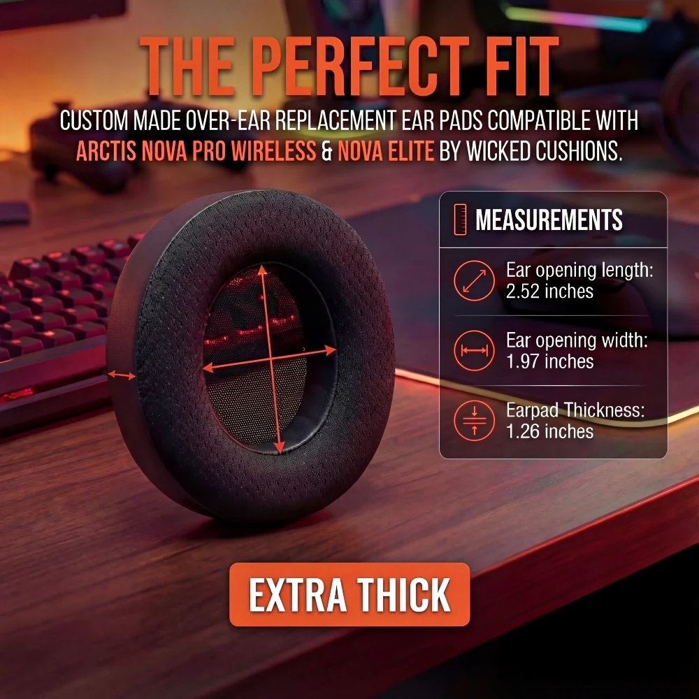 Arctis Nova Pro Wireless & Nova Elite Earpads - WC FreeZe Cooling Gel - Image 3