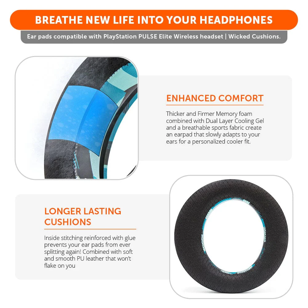 PlayStation Pulse Elite Cooling Gel Earpads - WC FreeZe Pulse Elite - Image 21