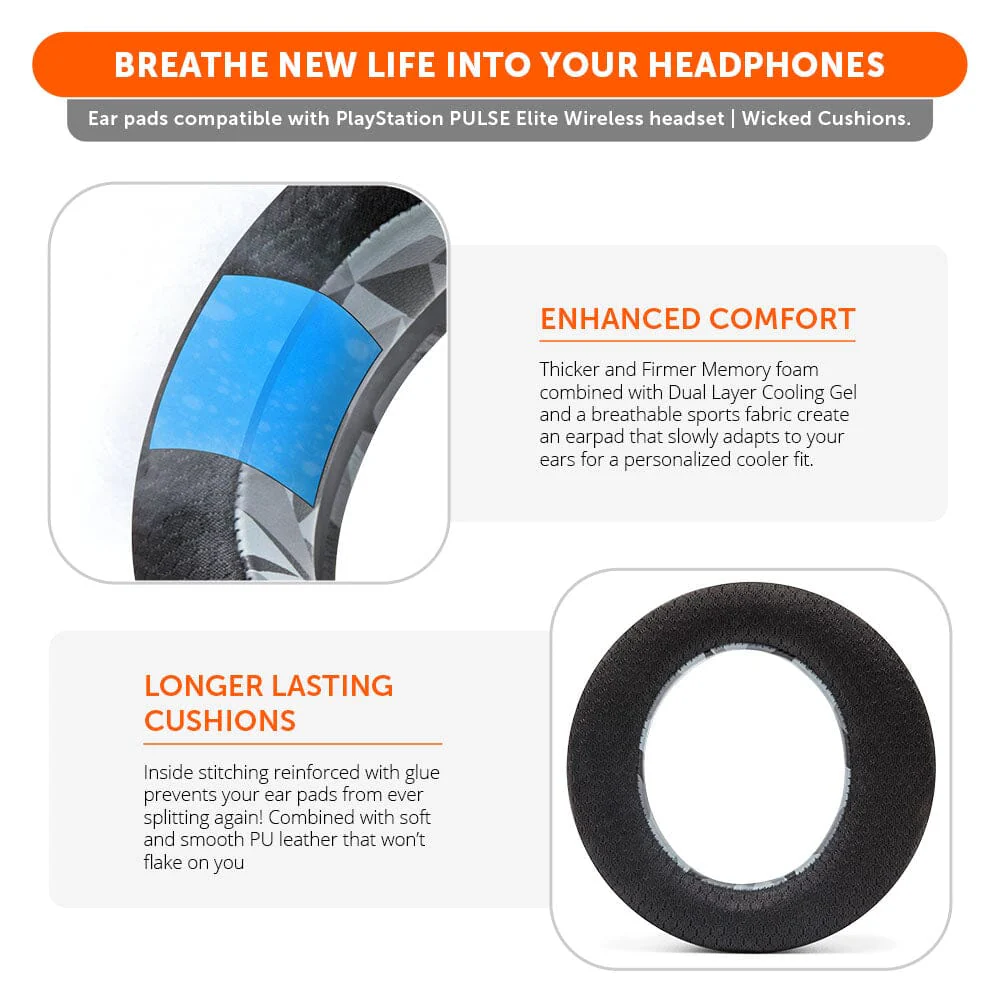 PlayStation Pulse Elite Cooling Gel Earpads - WC FreeZe Pulse Elite - Image 27