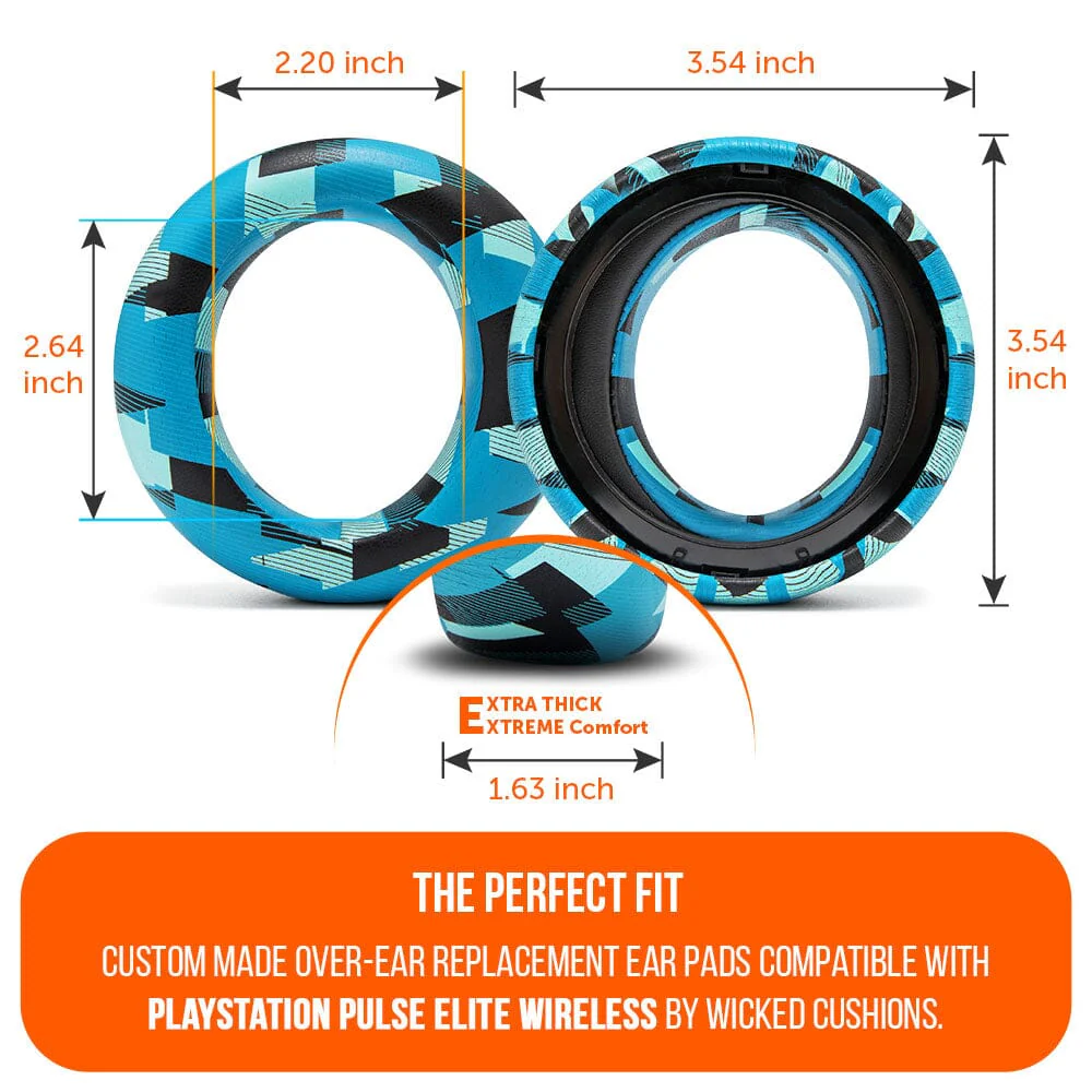 PlayStation Pulse Elite PU Leather Earpads - WC PadZ Pulse Elite - Image 22