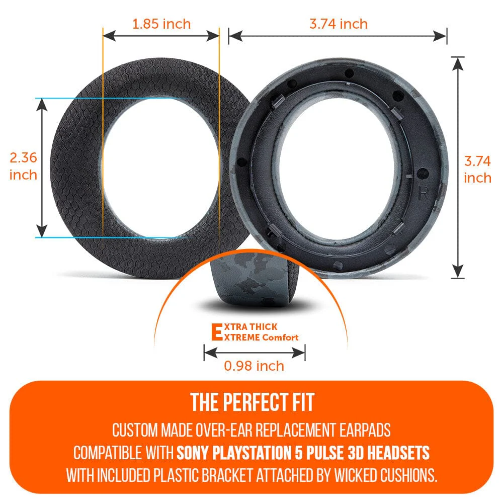 WC FreeZe Pulse 3D - Cooling Gel Earpads For PS5 Pulse 3D Headset - Image 16
