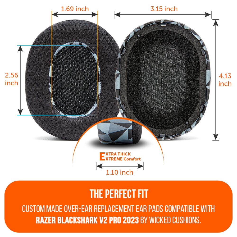 Razer Blackshark V2 Pro 2023 Earpads - WC FreeZe Cooling Gel - Image 16