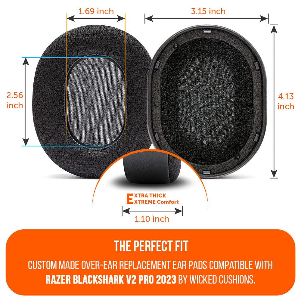 Razer Blackshark V2 Pro 2023 Earpads - WC FreeZe Cooling Gel - Image 4