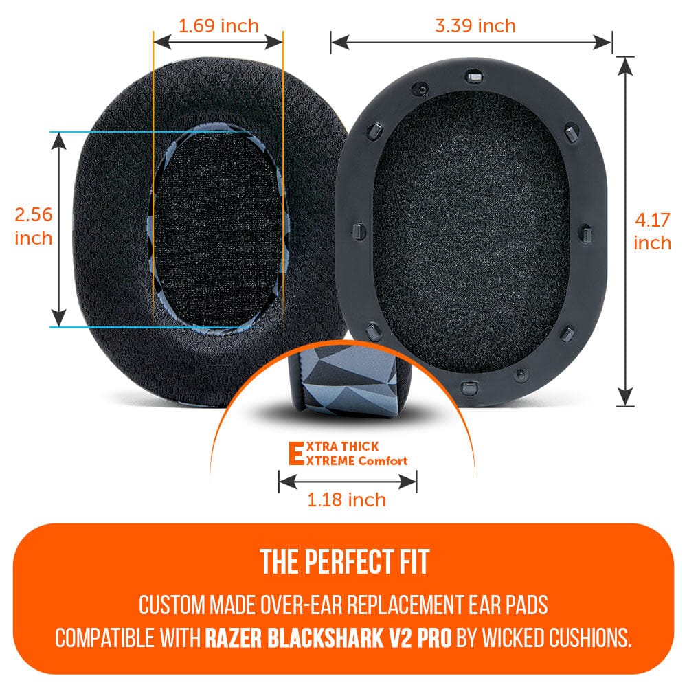 Razer Blackshark V2 Pro Earpads - WC FreeZe Cooling Gel (PRE 2023 model) - Image 10