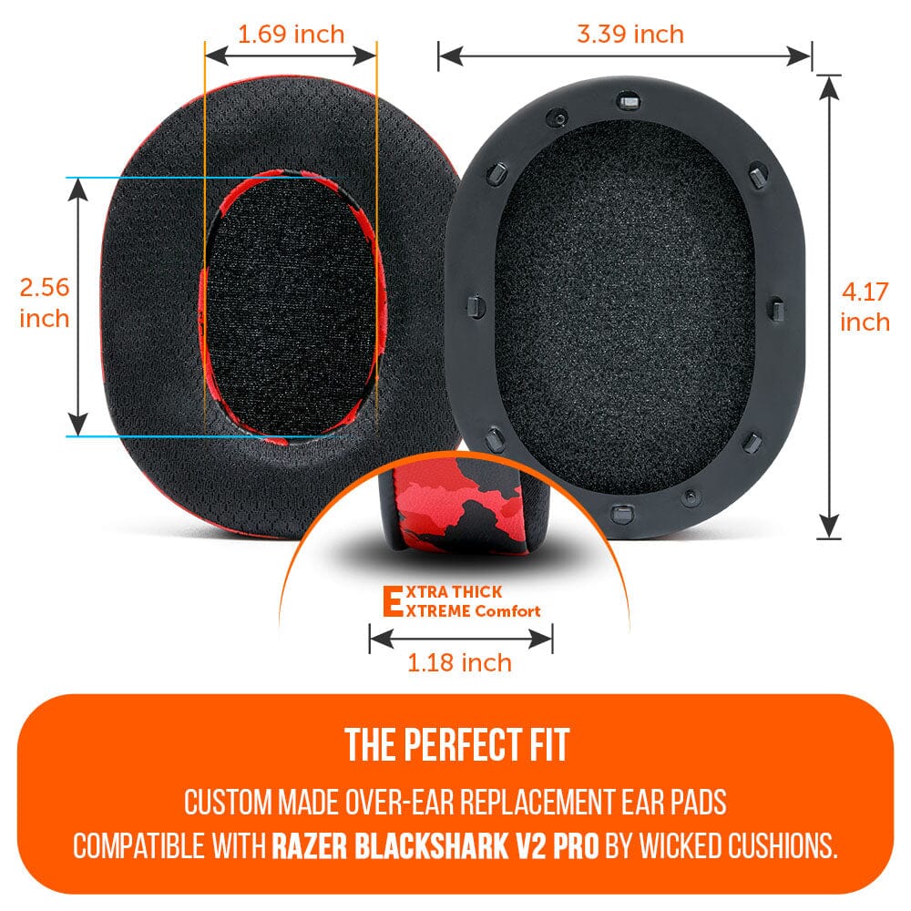 Razer Blackshark V2 Pro Earpads - WC FreeZe Cooling Gel (PRE 2023 model) - Image 16