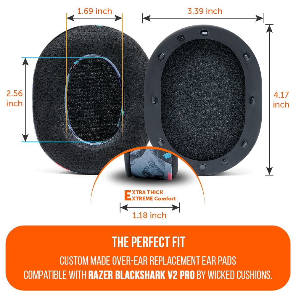 Razer Blackshark V2 Pro Earpads - WC FreeZe Cooling Gel (PRE 2023 model) - Image 22