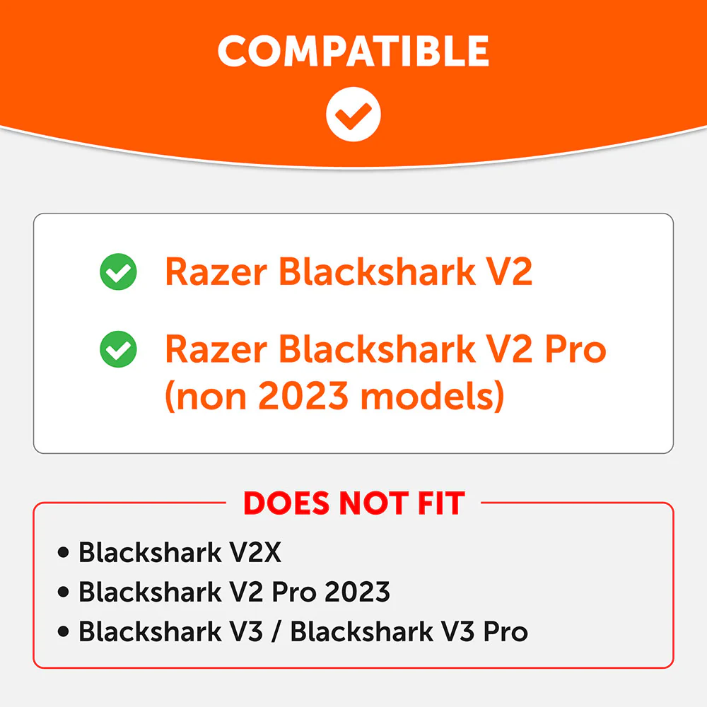 Razer Blackshark V2 Pro Earpads - WC FreeZe Cooling Gel (PRE 2023 model) - Image 25
