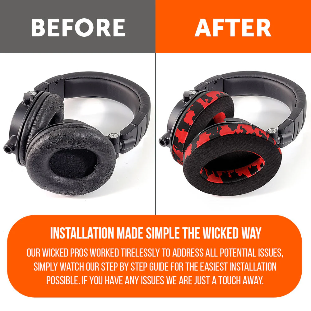 ATH M50X Earpads - Velour Hybrid - Image 21