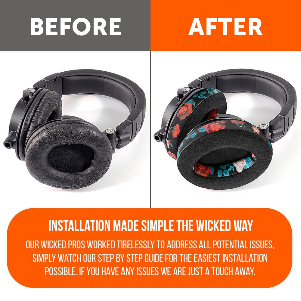 ATH M50X Earpads - Velour Hybrid - Image 27