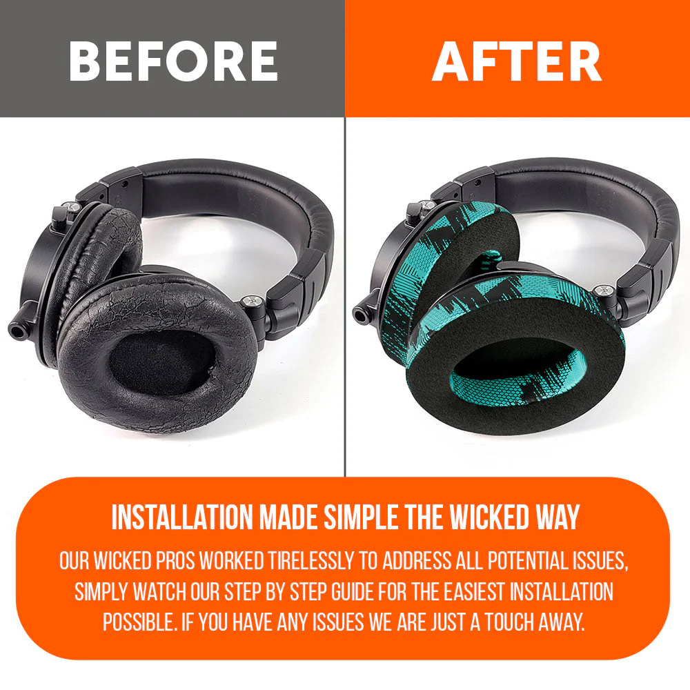 ATH M50X Earpads - Velour Hybrid - Image 33