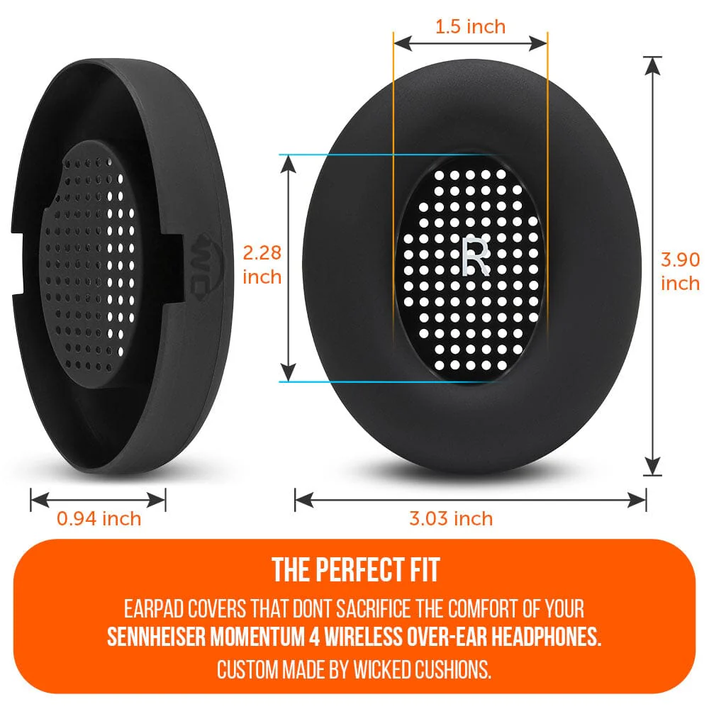 Sennheiser Momentum 4 Earpad Sweat Covers - WC SweatZ Momentum 4 - Image 4