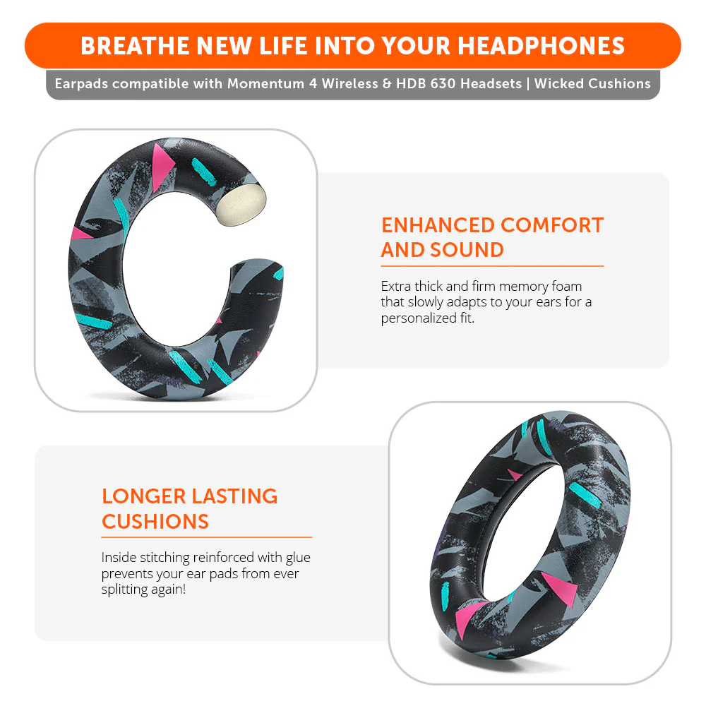 Sennheiser Momentum 4 & HDB 630 Earpads - WC PadZ Momentum 4 & HDB 630 - Image 15