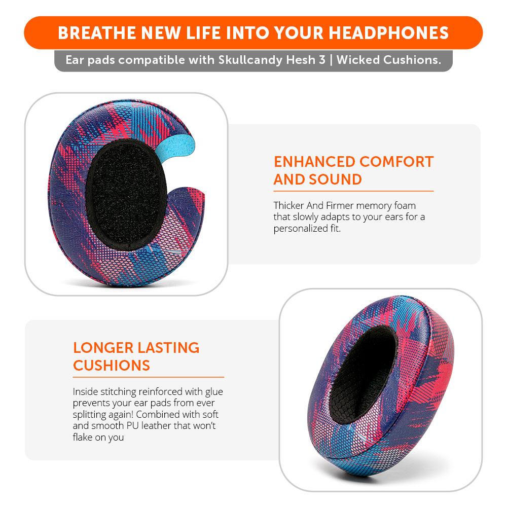 Skullcandy Hesh 3, Evo, and Crusher Replacement Earpads - Image 15