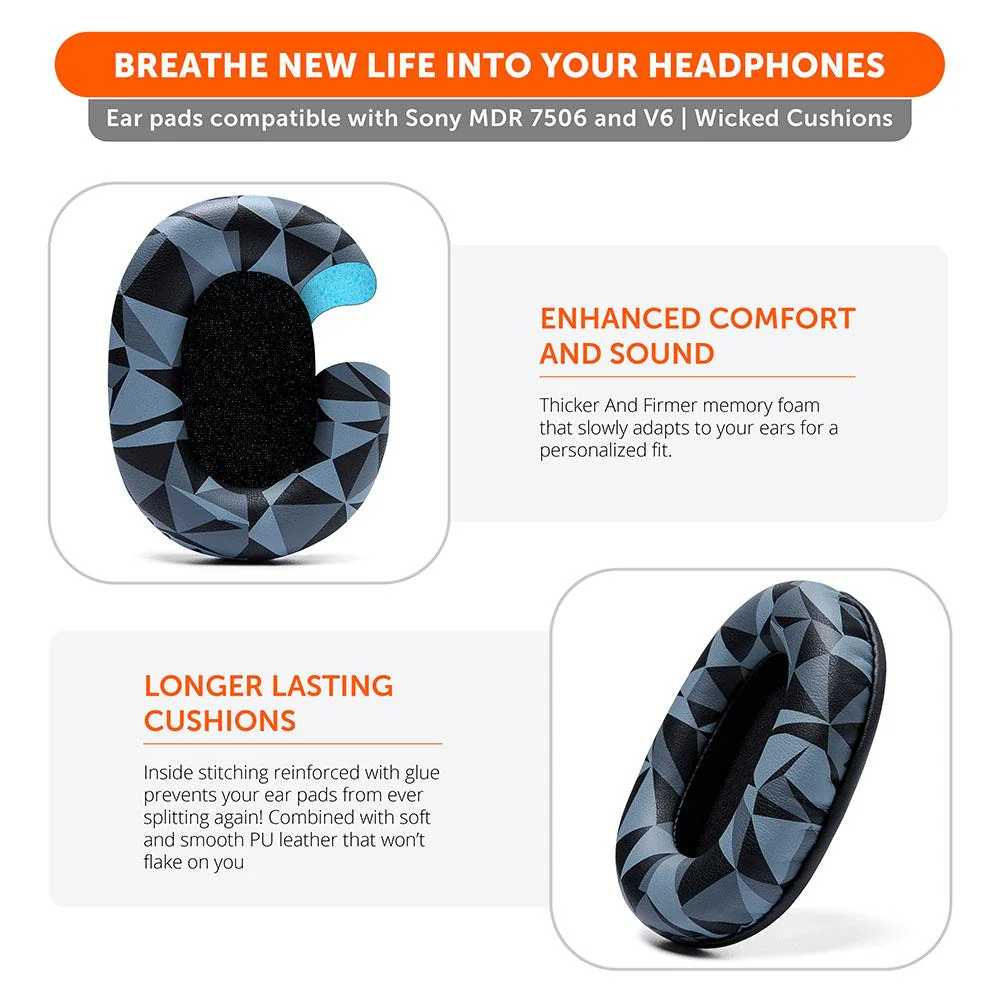 Replacement Earpads For Sony MDR 7506 - Image 16