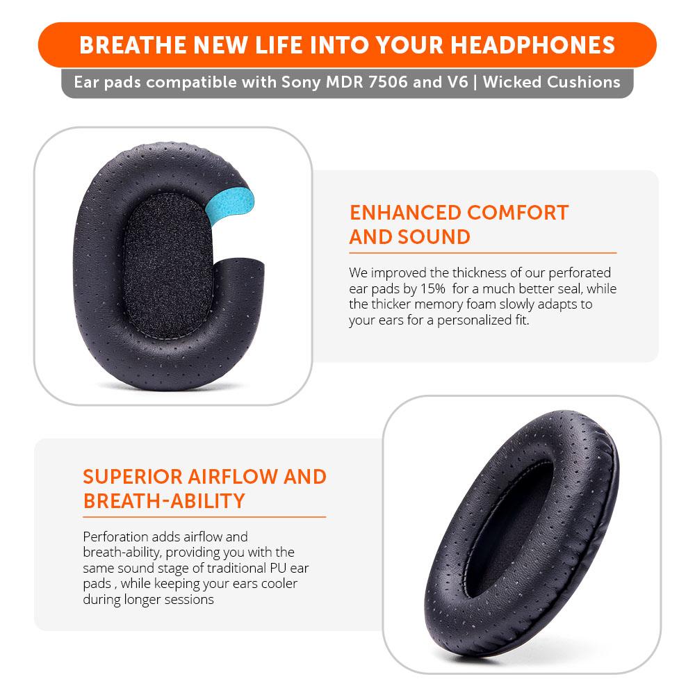 Replacement Earpads For Sony MDR 7506 - Image 22
