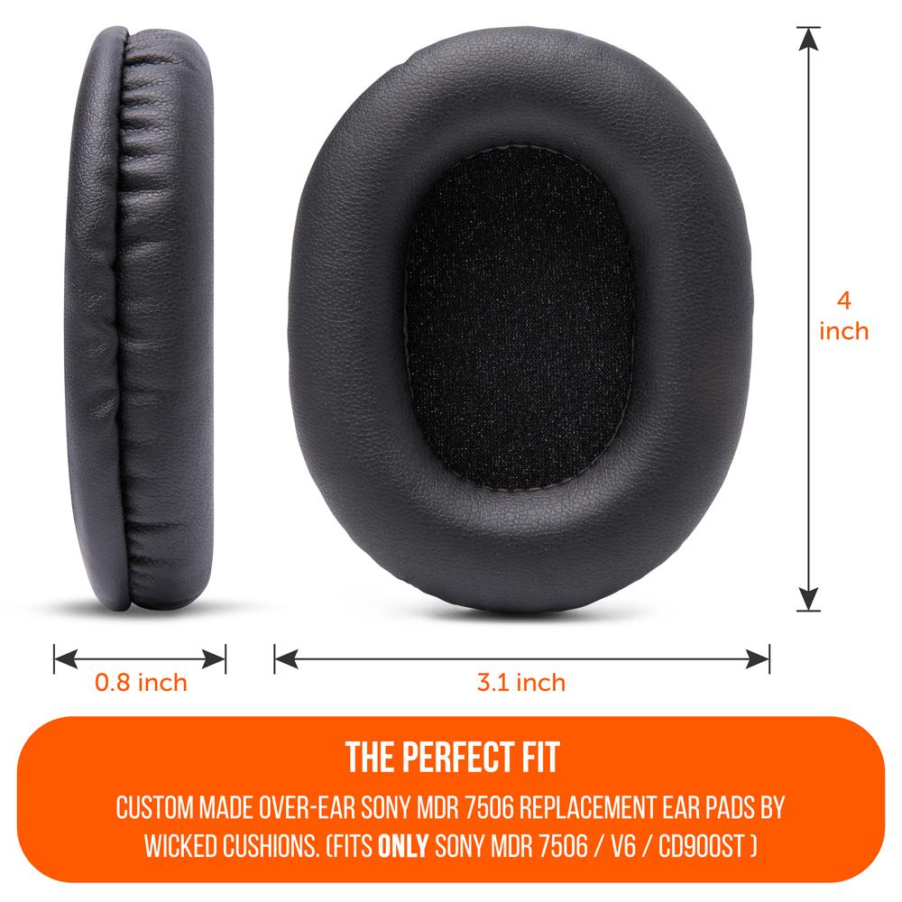 Replacement Earpads For Sony MDR 7506 - Image 5