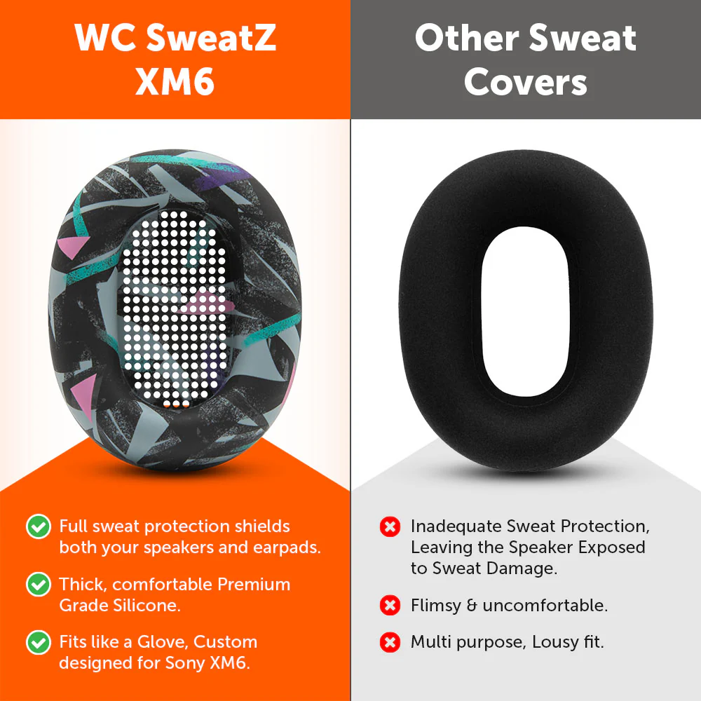 Sony WH-1000XM6 Earpad Sweat Covers – WC SweatZ XM6 - Image 25