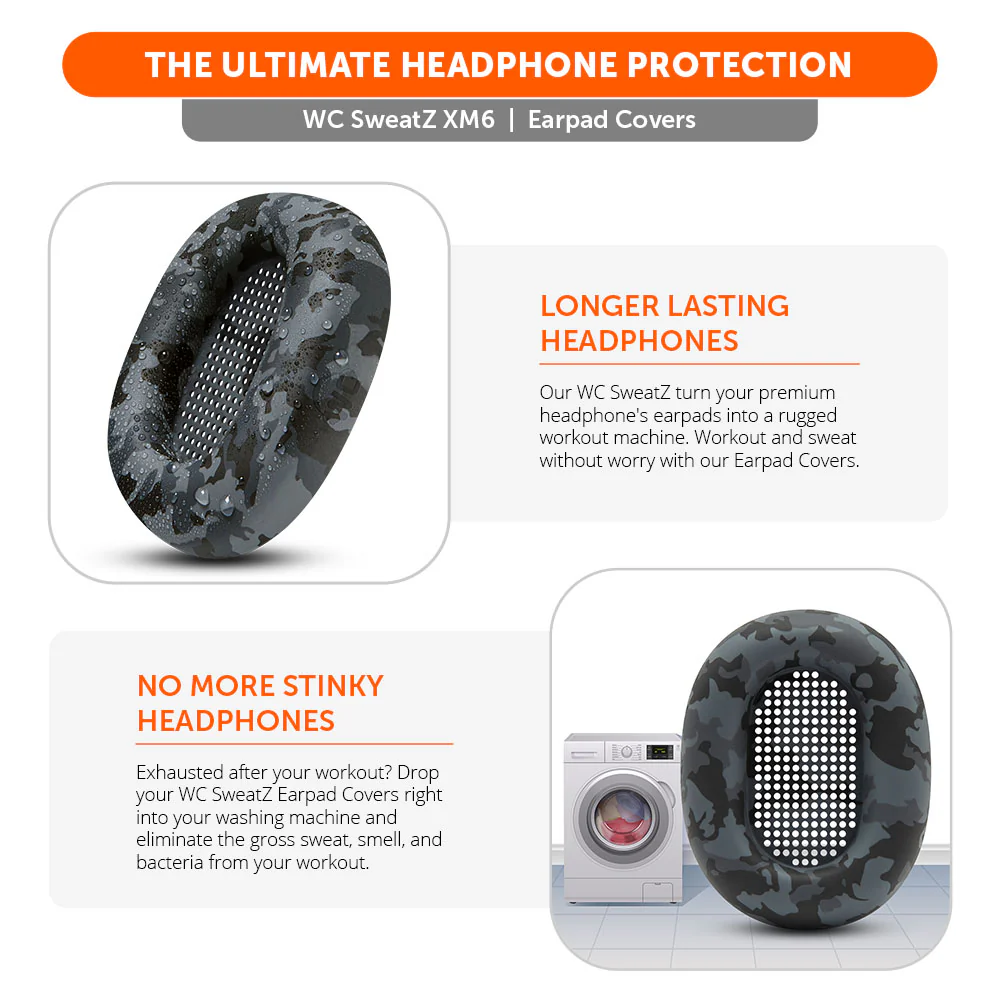 Sony WH-1000XM6 Earpad Sweat Covers – WC SweatZ XM6 - Image 31