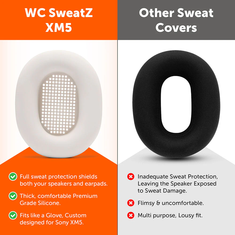 Sony WH-1000XM5 Earpad Sweat Covers - WC SweatZ - Image 39