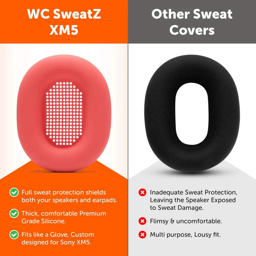 Sony WH-1000XM5 Earpad Sweat Covers - WC SweatZ - Image 46