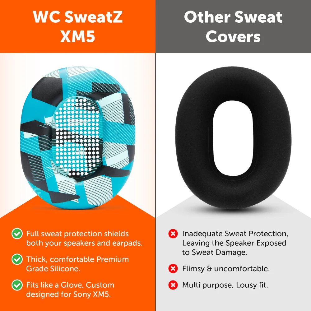 Sony WH-1000XM5 Earpad Sweat Covers - WC SweatZ - Image 67