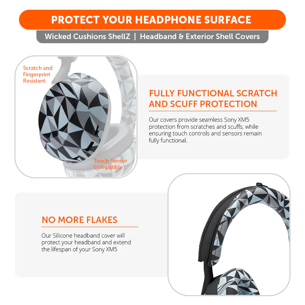 Sony XM5 Protective Shell Cover - WC ShellZ XM5 - Image 20