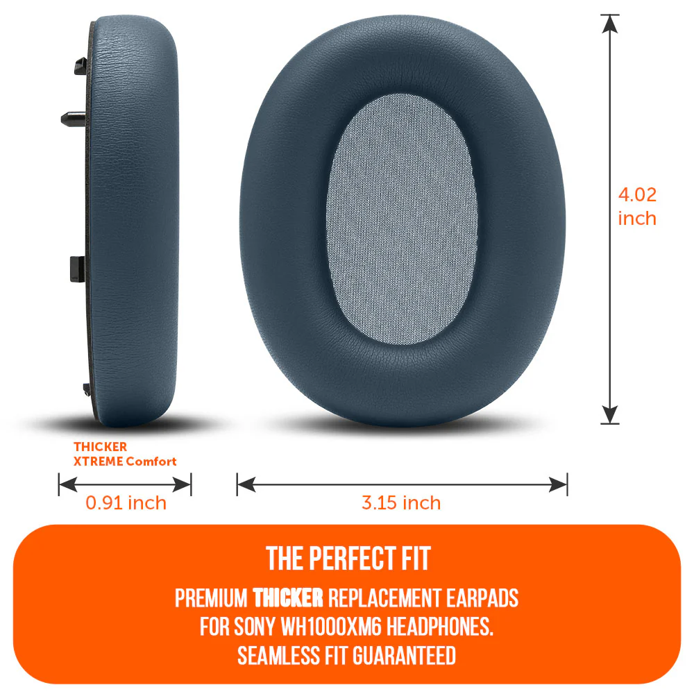 Sony WH-1000XM6 Extra Large Replacement Ear Pads – WC PadZ XM6 XL - Image 21