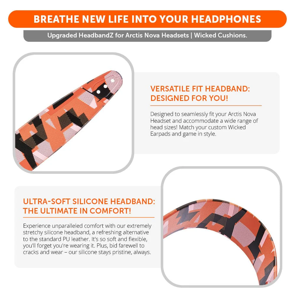 WC Silicone HeadbandZ for Arctis Nova Headsets - Image 101