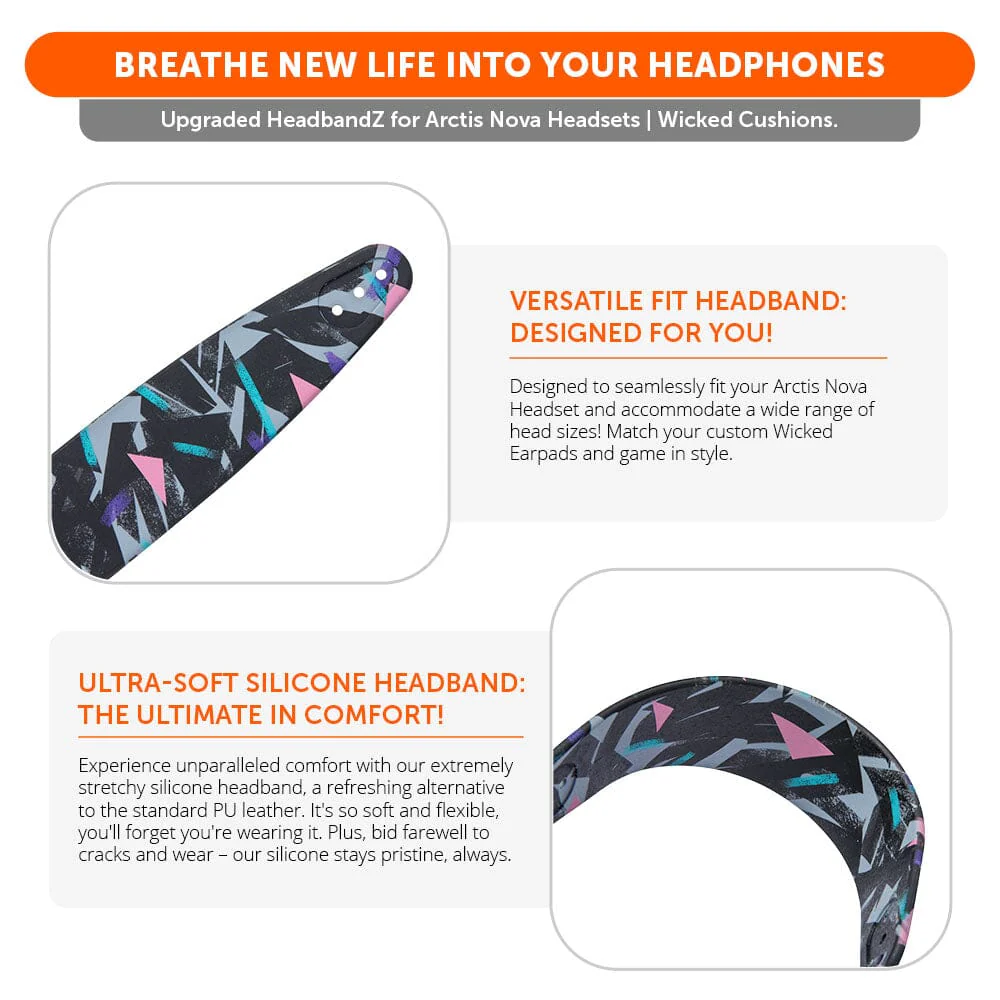 WC Silicone HeadbandZ for Arctis Nova Headsets - Image 31
