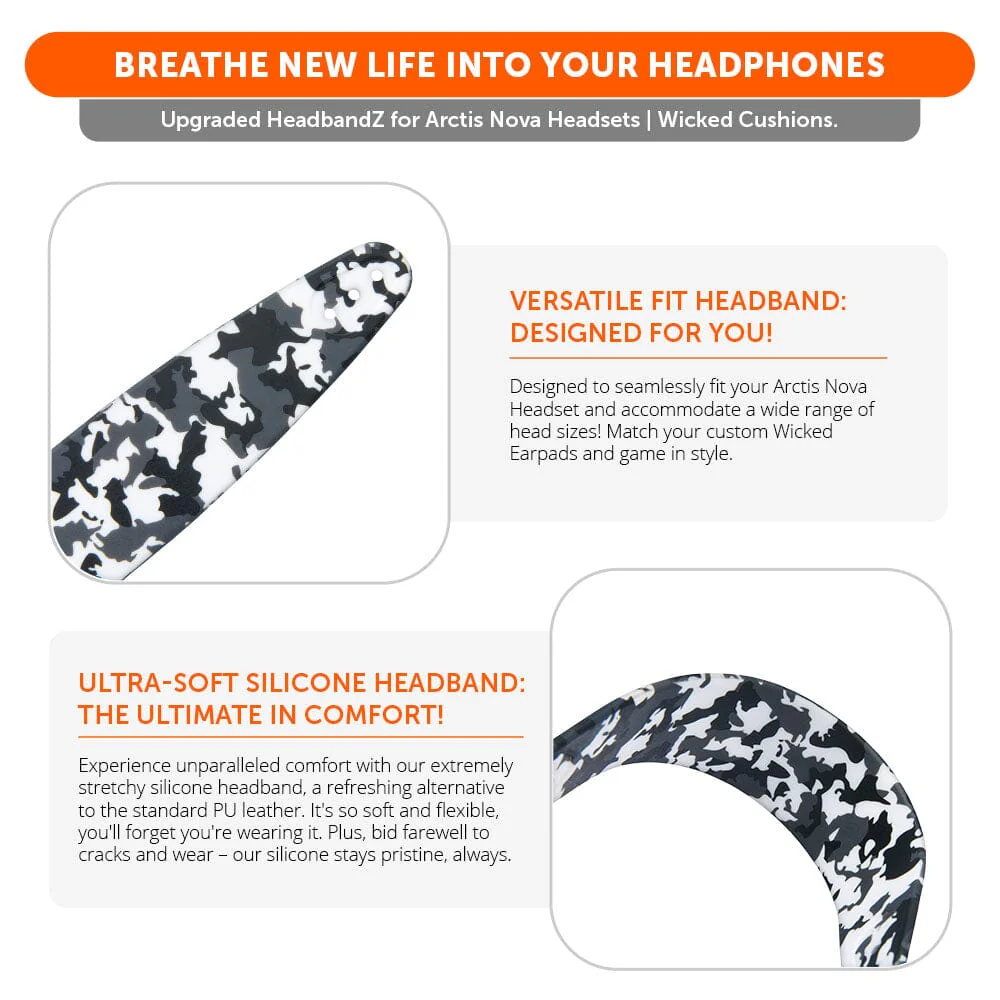 WC Silicone HeadbandZ for Arctis Nova Headsets - Image 45