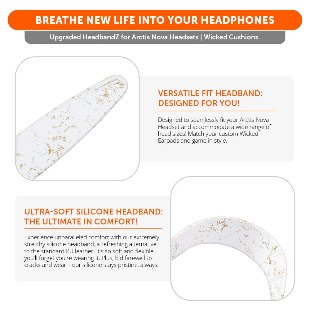 WC Silicone HeadbandZ for Arctis Nova Headsets - Image 52