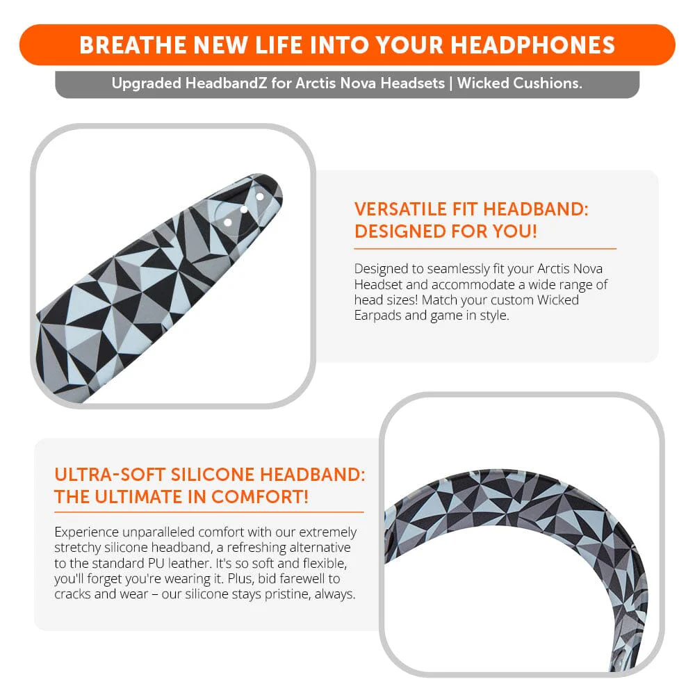 WC Silicone HeadbandZ for Arctis Nova Headsets - Image 87