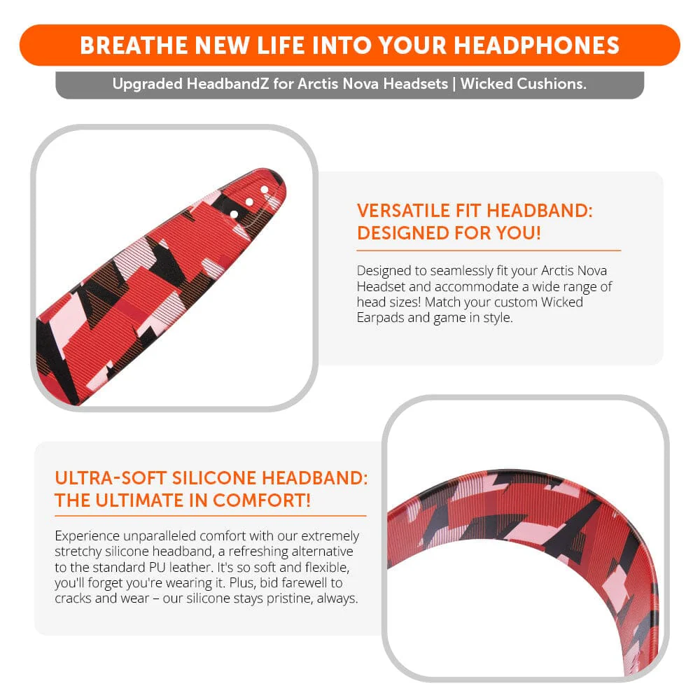 WC Silicone HeadbandZ for Arctis Nova Headsets - Image 94