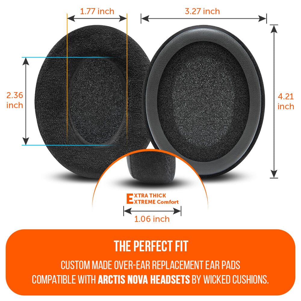 Arctis Nova Earpads - WC StealthZ - Image 6