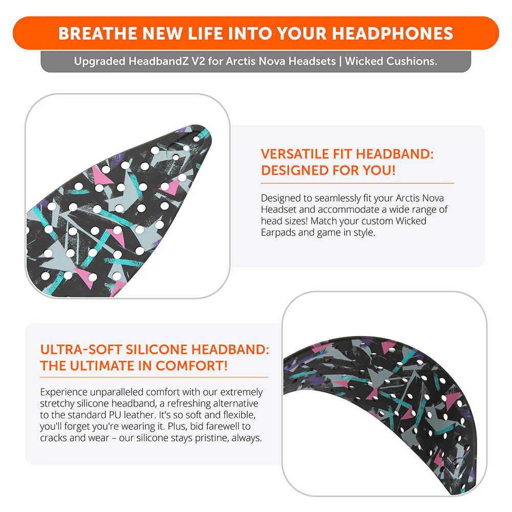 WC HeadbandZ Arctis Nova V2 - Extra Wide Strap - Image 10