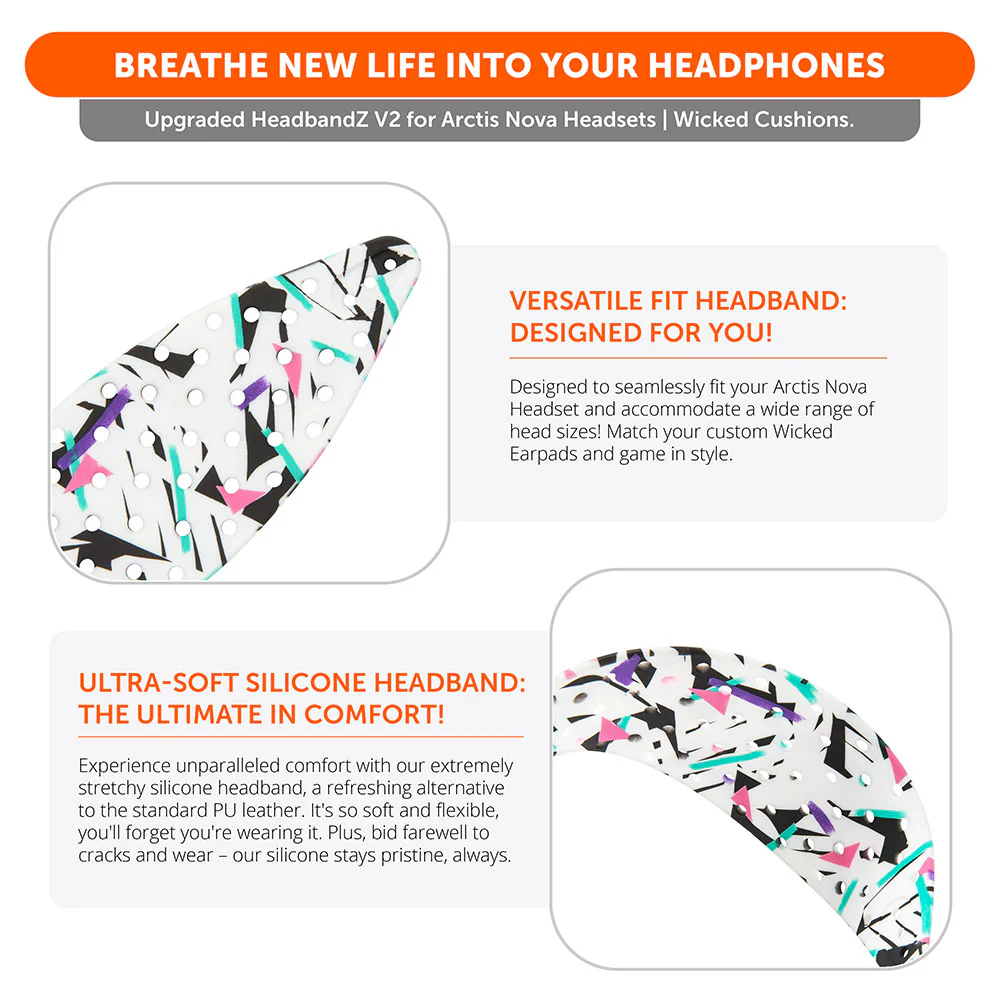 WC HeadbandZ Arctis Nova V2 - Extra Wide Strap - Image 17