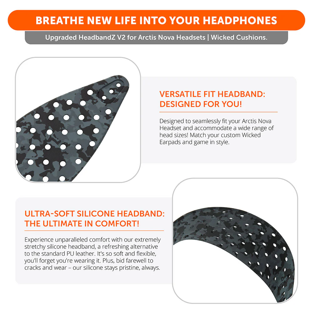 WC HeadbandZ Arctis Nova V2 - Extra Wide Strap - Image 24