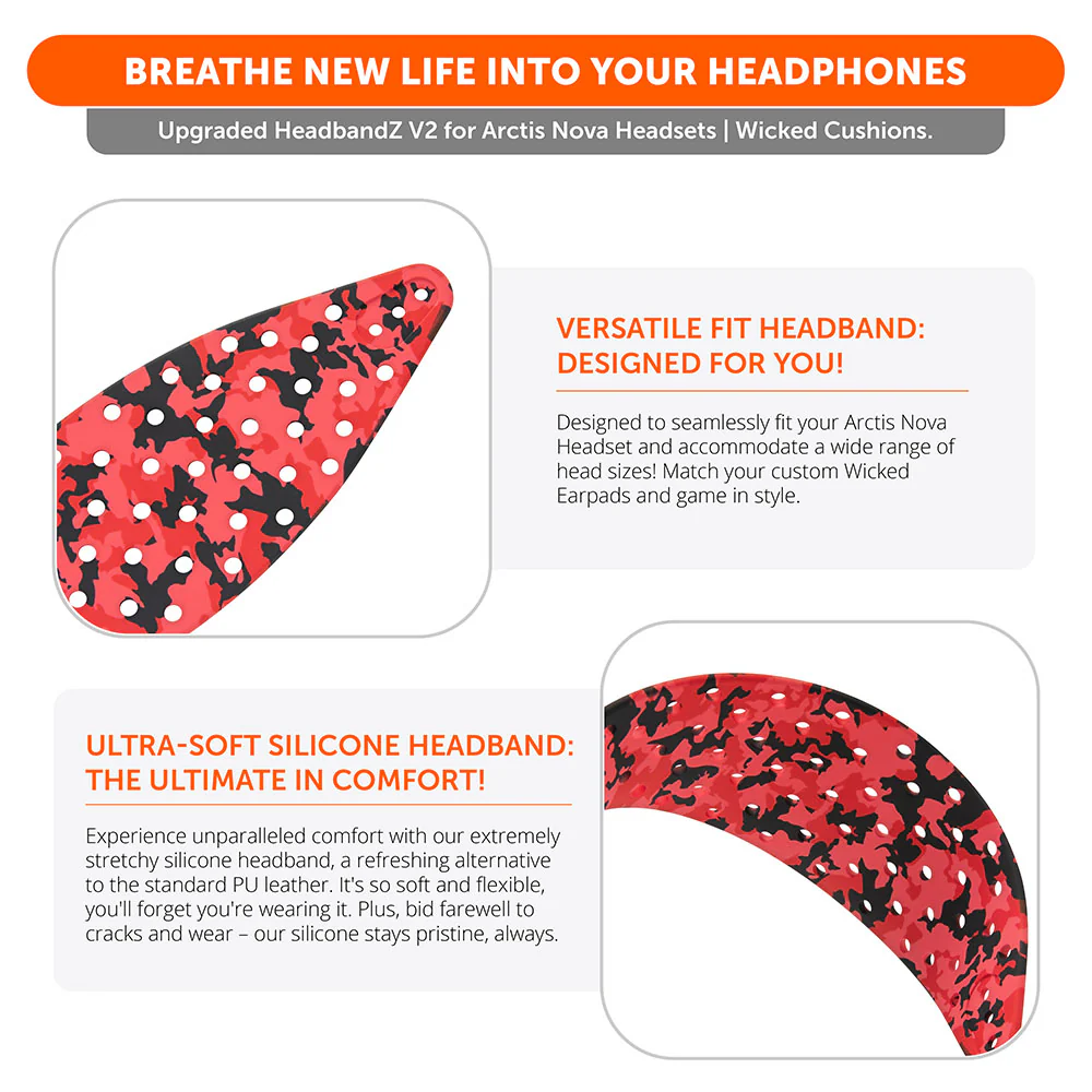 WC HeadbandZ Arctis Nova V2 - Extra Wide Strap - Image 31
