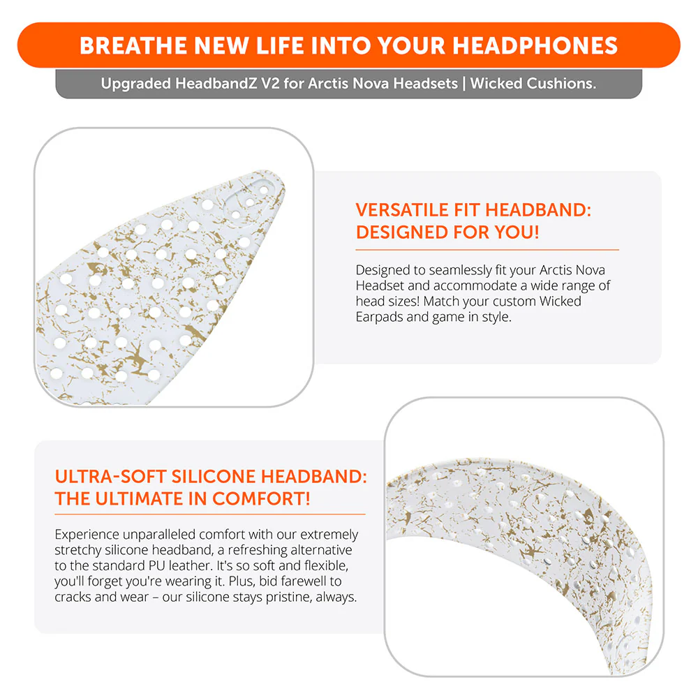 WC HeadbandZ Arctis Nova V2 - Extra Wide Strap - Image 45