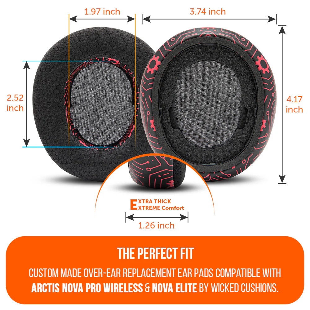 (Techne) Arctis Nova Pro Wireless & Nova Elite Earpads - WC FreeZe Cooling Gel - Image 5