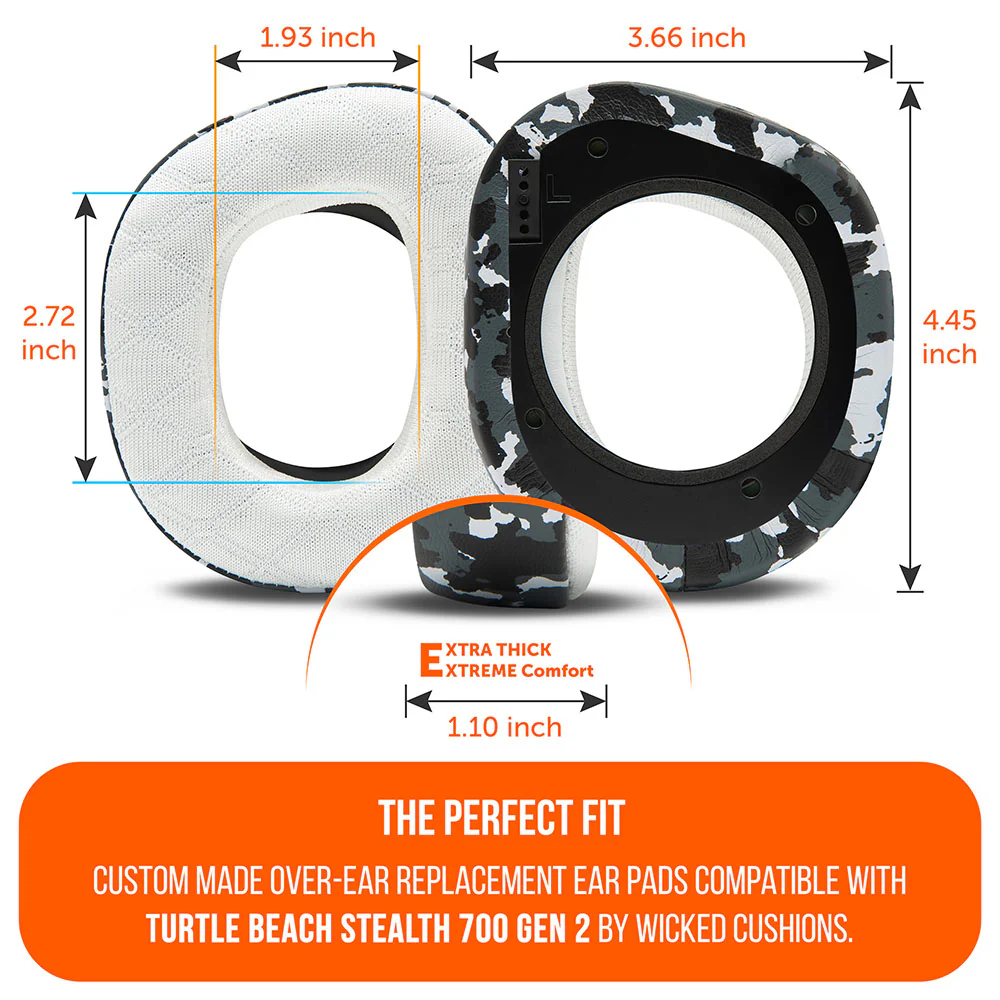 Turtle Beach Stealth 700 Gen 2 Cooling Gel Earpads – WC FreeZe V2 Stealth 700 Gen 2 - Image 22