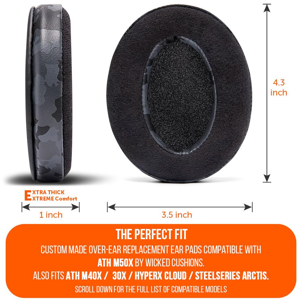 Upgraded Gaming Earpads - Hybrid Velour - Image 17