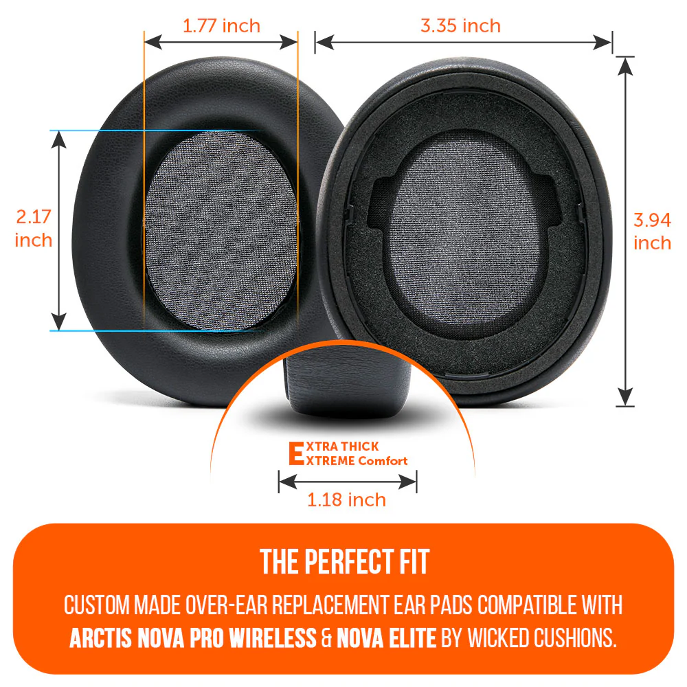Arctis Nova Pro Wireless & Nova Elite Earpads - WC PadZ Nova Pro Wireless - Image 4