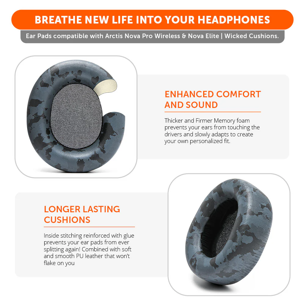 Arctis Nova Pro Wireless & Nova Elite Earpads - WC PadZ Nova Pro Wireless - Image 9