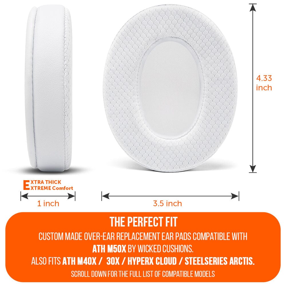 WC FreeZe - Hybrid Cooling Gel Infused Ear Pads for ATH M50X - Image 11