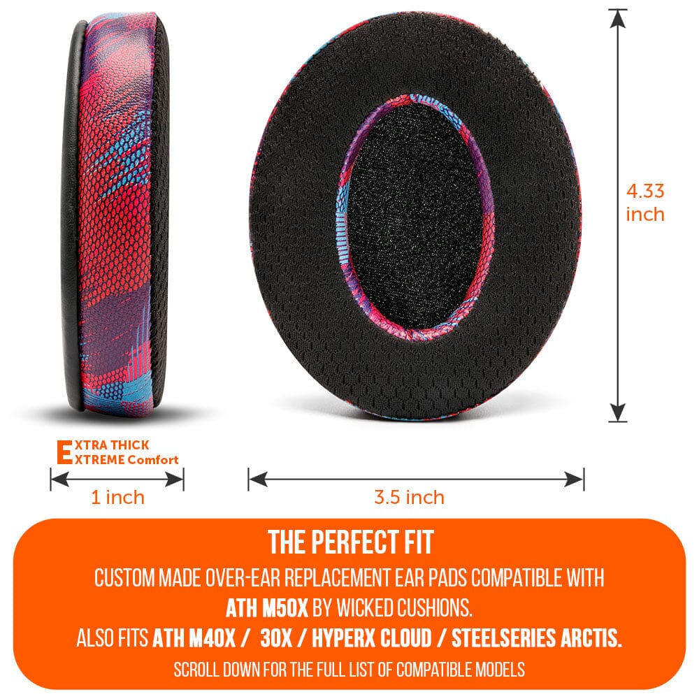 WC FreeZe - Hybrid Cooling Gel Infused Ear Pads for ATH M50X - Image 23