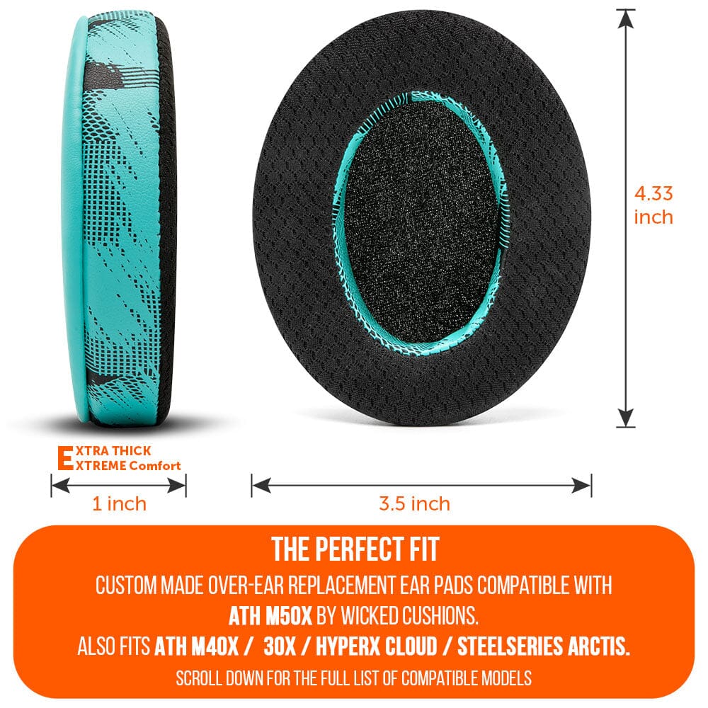 WC FreeZe - Hybrid Cooling Gel Infused Ear Pads for ATH M50X - Image 41